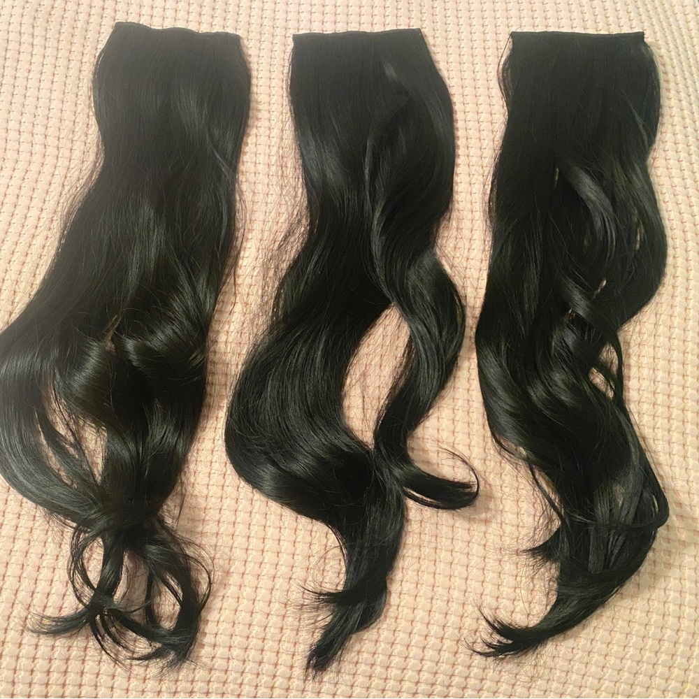 Nature black hair extension